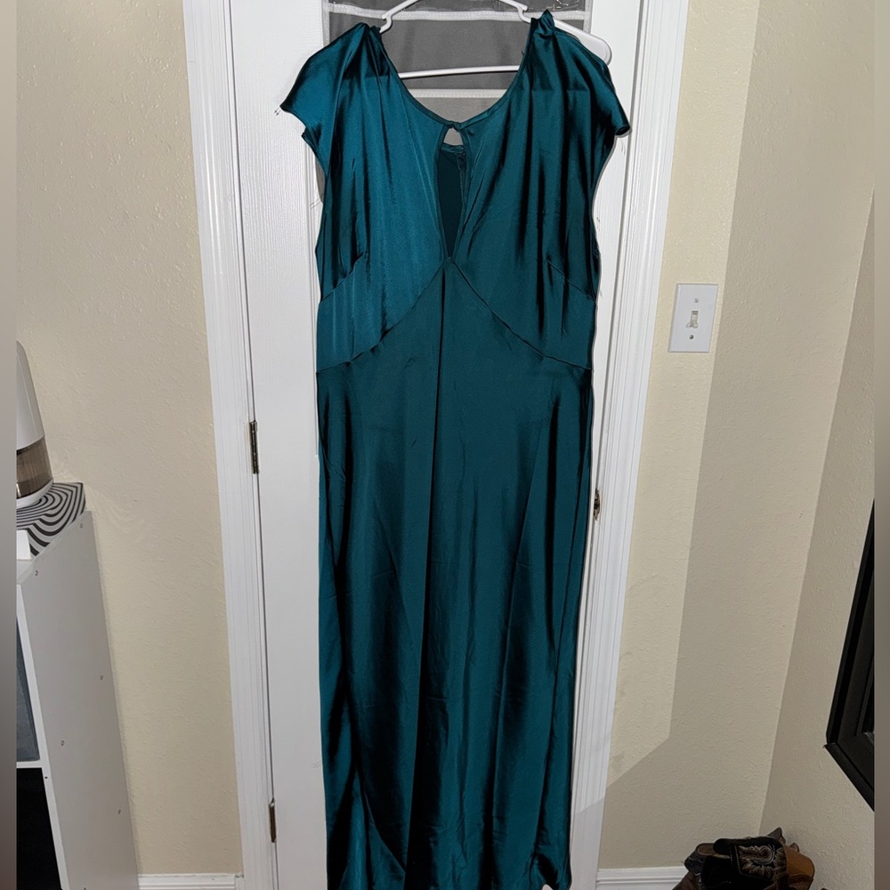 Old Navy Teal Maxi Dress